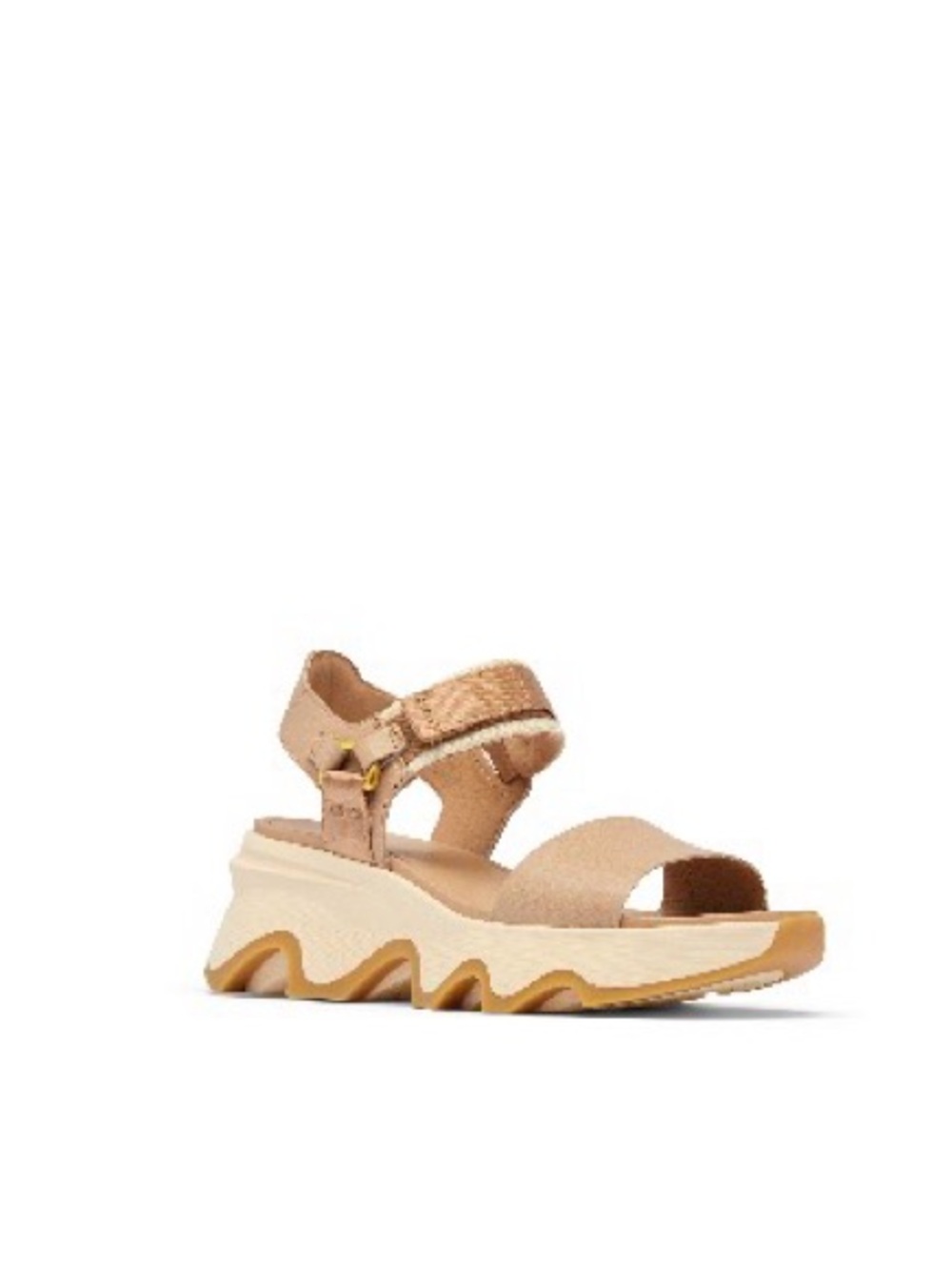 Sorel Beige/Tan Platform Sport Sandals- Size 6